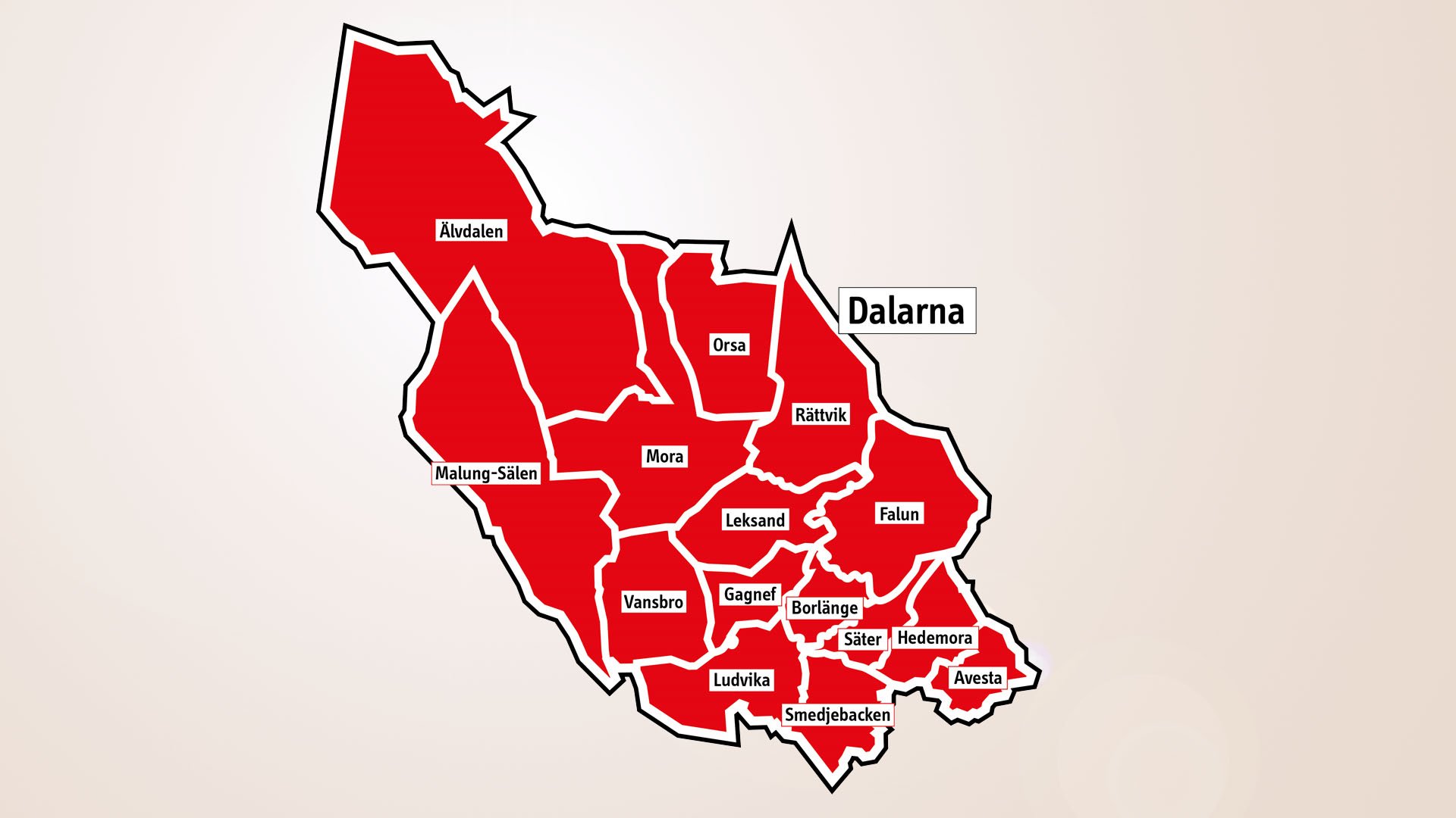 Dalatrafiks zoner